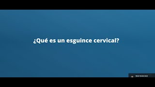 ¿Cómo identificar un esguince cervical [upl. by Schriever104]