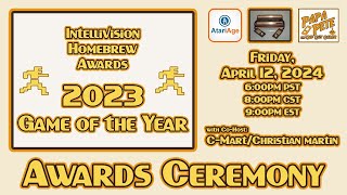 2023 Intellivision Homebrew Award Ceremony  LIVE [upl. by Nikki]