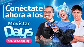 LIVE SHOPPING MOVISTAR DAYS con Claudio Michaux iCata y Roberto Cox👛💙 [upl. by Garrity]