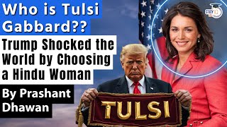 Trump Shocked the World by Choosing a Hindu Woman USAs Spy Chief  Who is Tulsi Gabbard [upl. by Manuela]