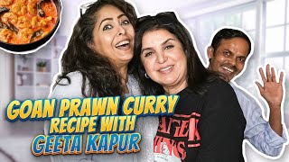 Geeta Maa Aur Farah Khan Ka Mazedaar Banter Aur Prawns Curry  FarahKhanK [upl. by Cathey]