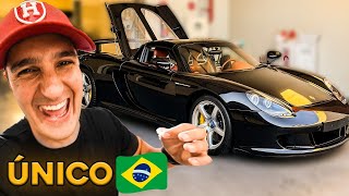 TROCANDO O ESCAPE DA PORSCHE MAIS EXCLUSIVA  11 PORSCHE CARRERA GT NO 🇧🇷 [upl. by January552]