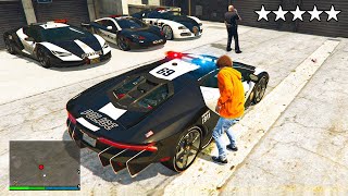 ROBANDO COCHES de POLICÍA en GTA 5 [upl. by Margetts]