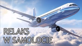 Dźwięk samolotu  Airplane Sounds  Szum podróży samolotem [upl. by Alice836]