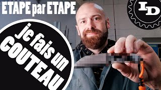 JE FAIS UN COUTEAU POUR HOOPSIDIA  ETAPE PAR ETAPE [upl. by Nessej]