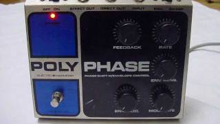 Electro harmonix polyphaser original from 1976 guitar demo  by polynominalcom [upl. by Tarazi]