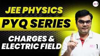 Charges amp Electric Field PYQ for JEE MAIN jee2024 jee2025 jayantnagda jeepyq electricfield [upl. by Klug]