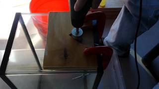 How to Drill a Glass Aquarium [upl. by Lorrimor164]