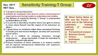 T Group Sensitivity training [upl. by Wing]