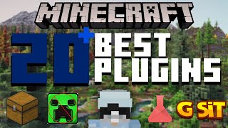 The BEST Plugins For Your Minecraft Survival Server 121 [upl. by Ahtelra]