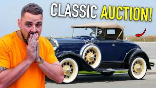 I BOUGHT A CAR FROM A CLASSIC CAR AUCTION [upl. by Eednyl]