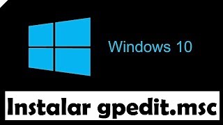 Windows Home sürümlerde gpeditmsc nasıl etkinleştirilir  Windows 10 Home gpeditmsc ekleme [upl. by Walls]