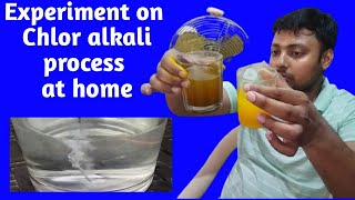 Chlor alkali process  chlor alkali process experiment scienceactivity science [upl. by Areyk]