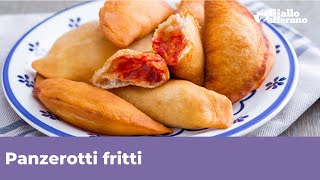 PANZEROTTI FATTI IN CASA ricetta facile per farli FRITTI [upl. by Bodkin]