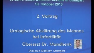 Urologische Abklärung des Mannes beim Kinderwunsch Dr Mundhenk [upl. by Clair]