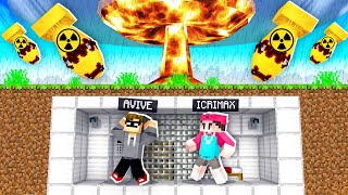 ATOMBOMBE vs SICHERSTER BUNKER in Minecraft mit iCrimax [upl. by Anauq]