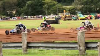 Gloucestershire autograss 29924 ukac round 5 junior specials A final [upl. by Alano29]