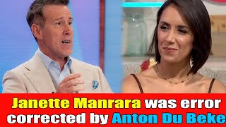 Janette Manrara was corrected by Anton Du Beke because she made a serious mistake [upl. by Katrina]