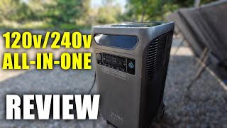 Anker Solix F3800 Review  Home andor Portable 120v240v Backup Power Station [upl. by Ellekcim]