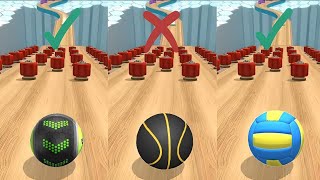 🔥Going Balls VS Rolling Ball Games Race 1 Ball Win Challenge  Android Games Part 26 [upl. by Kreis]