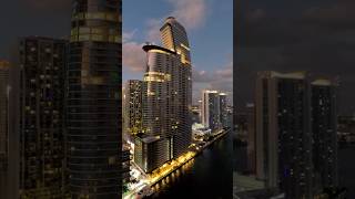 Nitefall at the astonmartin Residences brickellmiami miami astonmartin reggae [upl. by Uta]