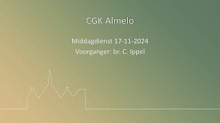 CGK Almelo 17112024 middagdienst [upl. by Nnaeilsel175]