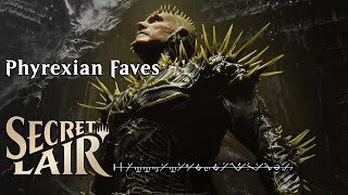 MTG Secret Lair Drop  Phyrexian Faves 😈 [upl. by Trebor]