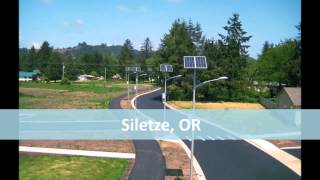 Solar Street Lighting Simulation amp Installation  Supera Series  Greenshine New Energy [upl. by Yattirb]