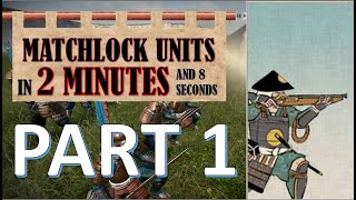 How To Use Matchlocks Part 1 A Quick Unit Guide  Total War Shogun 2 [upl. by Hiltan]