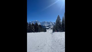 Megeve Snow Report  10 March 2024 [upl. by Allsopp]