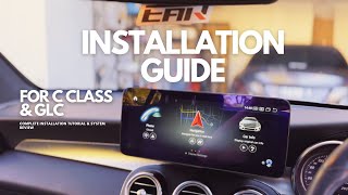 MercedesBenz Android 130 Display FULL Installation Guide For CGLC Class W205X253  2015  2019 [upl. by Oiliruam734]