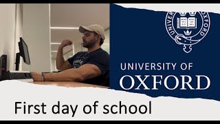 A day in the life of a Maths and Physics student at Oxford University  First day of school [upl. by Jorry]