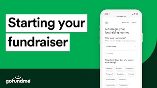 How to start a fundraiser on gofundmecom [upl. by Grogan151]