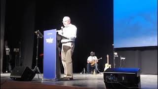 Jonathan Feldstein speaking at the March of the Nations [upl. by Burkhard644]