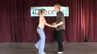 Denver Pretzel  Jitterbug Dance Lesson Daniel Newsome Tiffiny Wine 405 [upl. by Kaiulani]