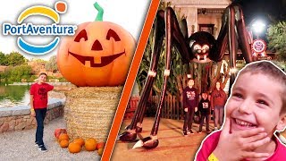 VLOG  Halloween à PortAventura 🎃  Araignée Géante Cookie Monster amp Petites Attractions [upl. by Sturdivant155]