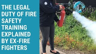 Fire Safety Training Explained Is it a Legal Requirement [upl. by Aisad]