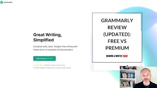 Grammarly Review Free Vs Premium [upl. by Ihsorih]