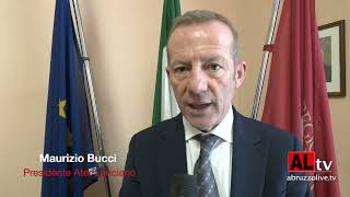 Ater Il neo presidente Maurizio Bucci presenta consiglieri e priorità [upl. by Pournaras159]