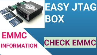 How to use easy jtag  Easy jtag box check emmc  Samsung A13 emmc information [upl. by Ymeraj]