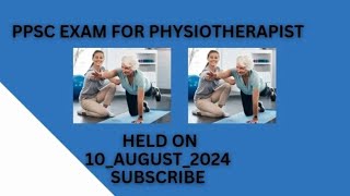 PPSC EXAM FOR PHYSIOTHERAPIST 10824youtubeshortsphysiotheraphyhospitalppsc [upl. by Alrats]