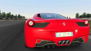 Ferrari 458 Italia soundmod with straight pipes [upl. by Mcclenaghan]