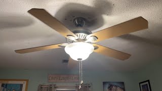 52” Harbor Breeze Crosswinds Ceiling Fan bad capacitor [upl. by Kironde500]