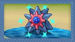 Shiny Starmie in Pokemon White 2 after 7998 Rippling Water encounters [upl. by Stephannie]