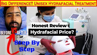 Big Difference Unisex Hydrafacial Treatment Before and After Results  Hydrafacial Price in India [upl. by Chapel]