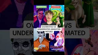 OVERRATED VS UNDERRATED ANIMATED MOVIES‼️❄️ movies [upl. by Falkner]