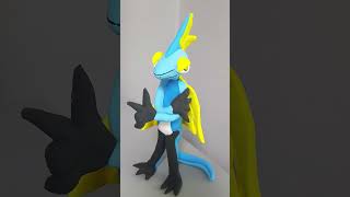 How to Make an Inteleon with Clay  Pokémon Craft [upl. by Phina]