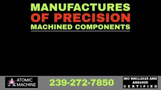 Manufacturing of Precision Machined components [upl. by Nikolos]