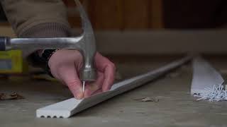 How to Install Vinyl Thermostop Garage Door Trim [upl. by Tyne]