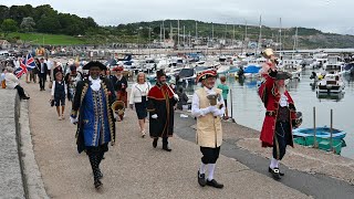 Lyme Regis Somers Day Parade 24072024 [upl. by Kearney]